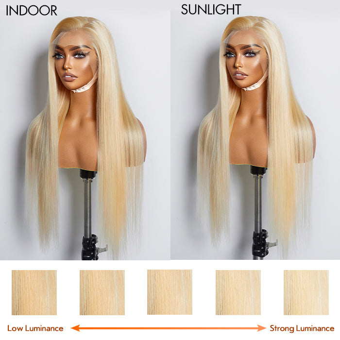 6-30 Inch Pre-Plucked 13"x4" #613 Straight Lace Frontal Wig 150% Density