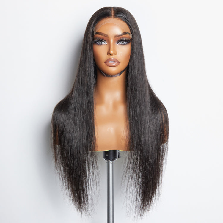 5x5 Glueless Lace Closure Wig 180% Density Straight