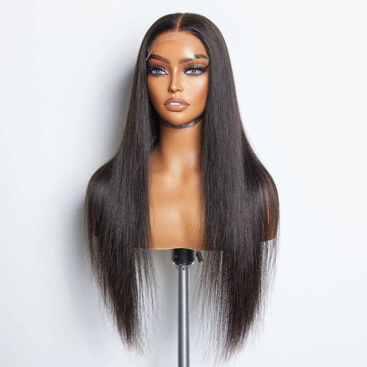 5x5 Glueless Lace Closure Wig 180% Density Straight