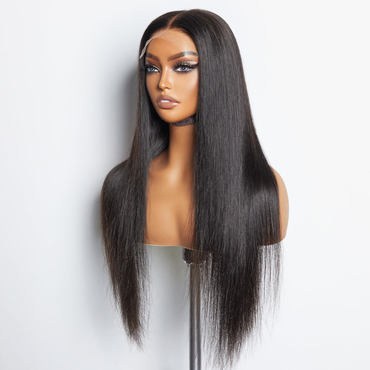 5x5 Glueless Lace Closure Wig 180% Density Straight