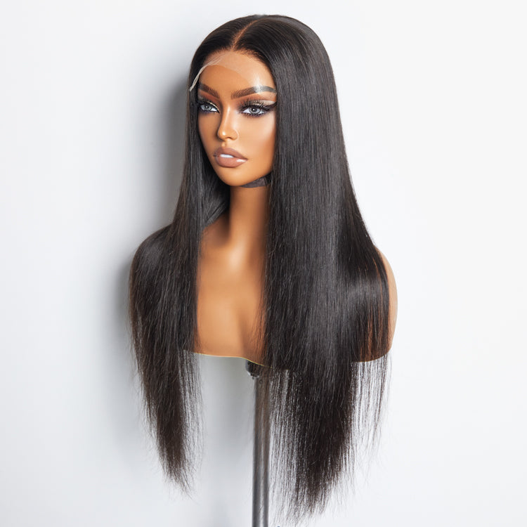 5x5 Glueless Lace Closure Wig 180% Density Straight