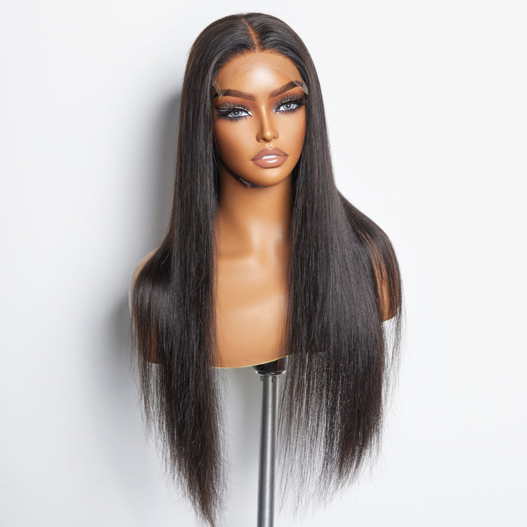 5x5 Glueless Lace Closure Wig 180% Density Straight